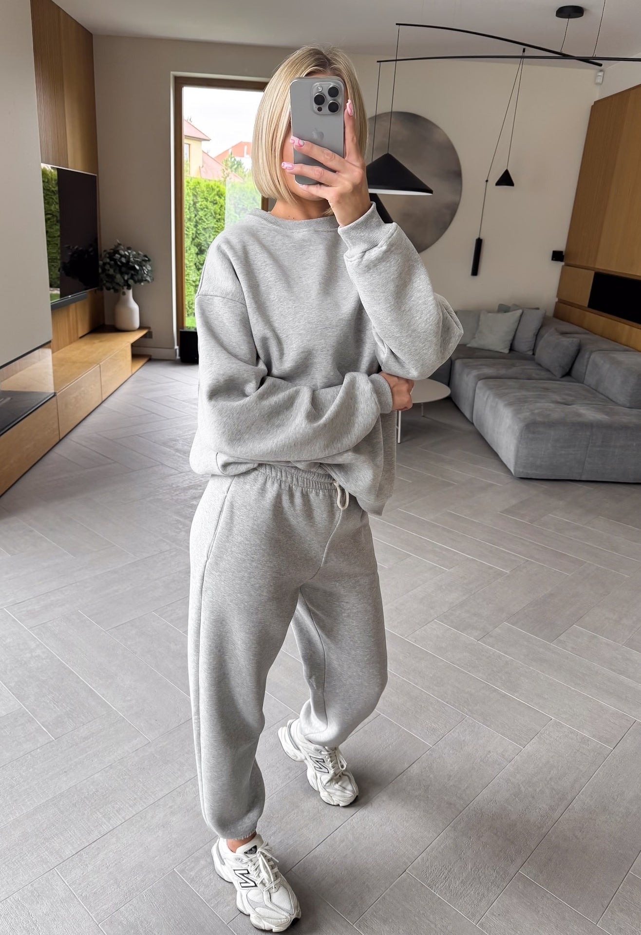 Completo Melange Caldo Baggy Zavella – il comfort che ti avvolge