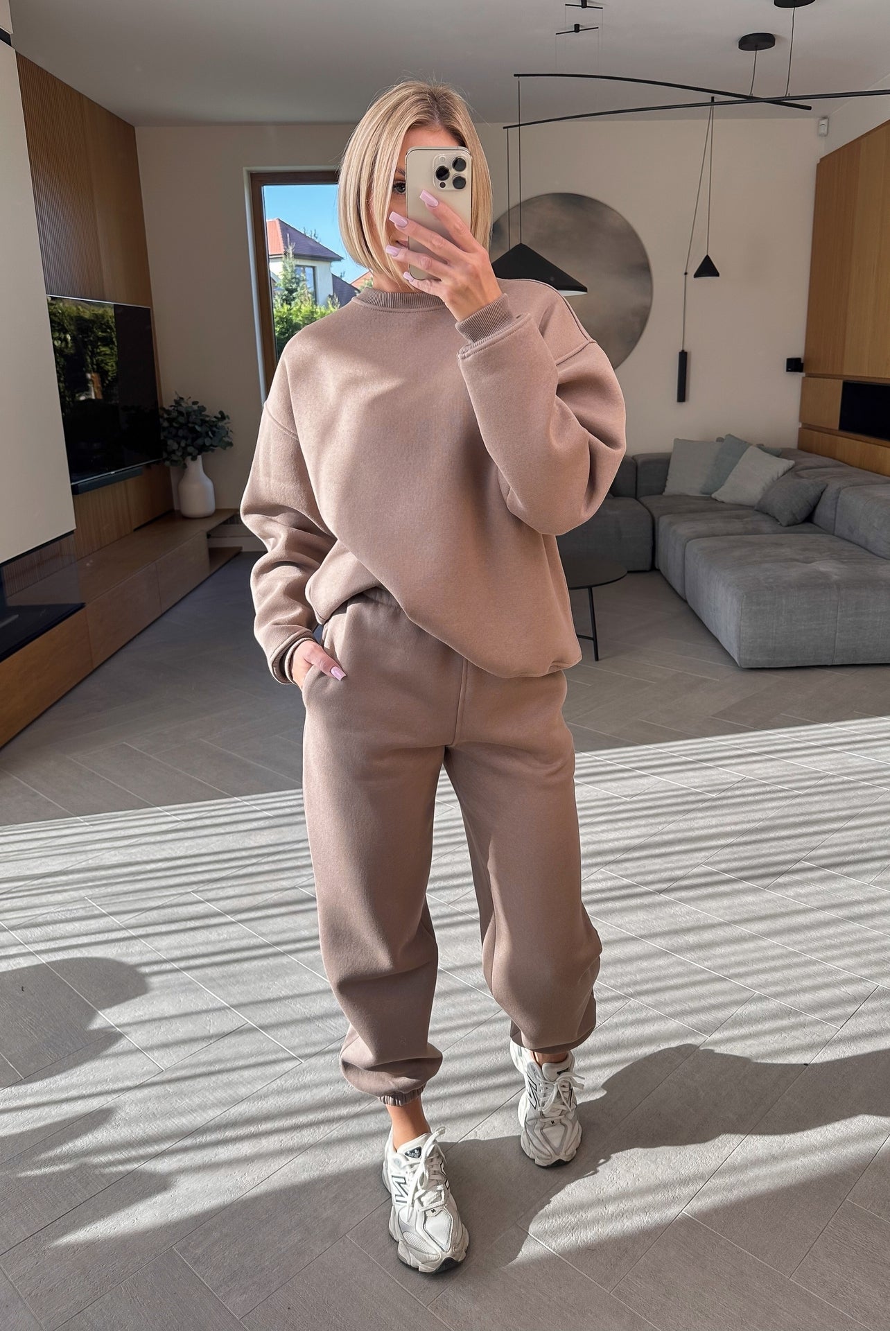 Completo Melange Caldo Baggy Zavella – il comfort che ti avvolge