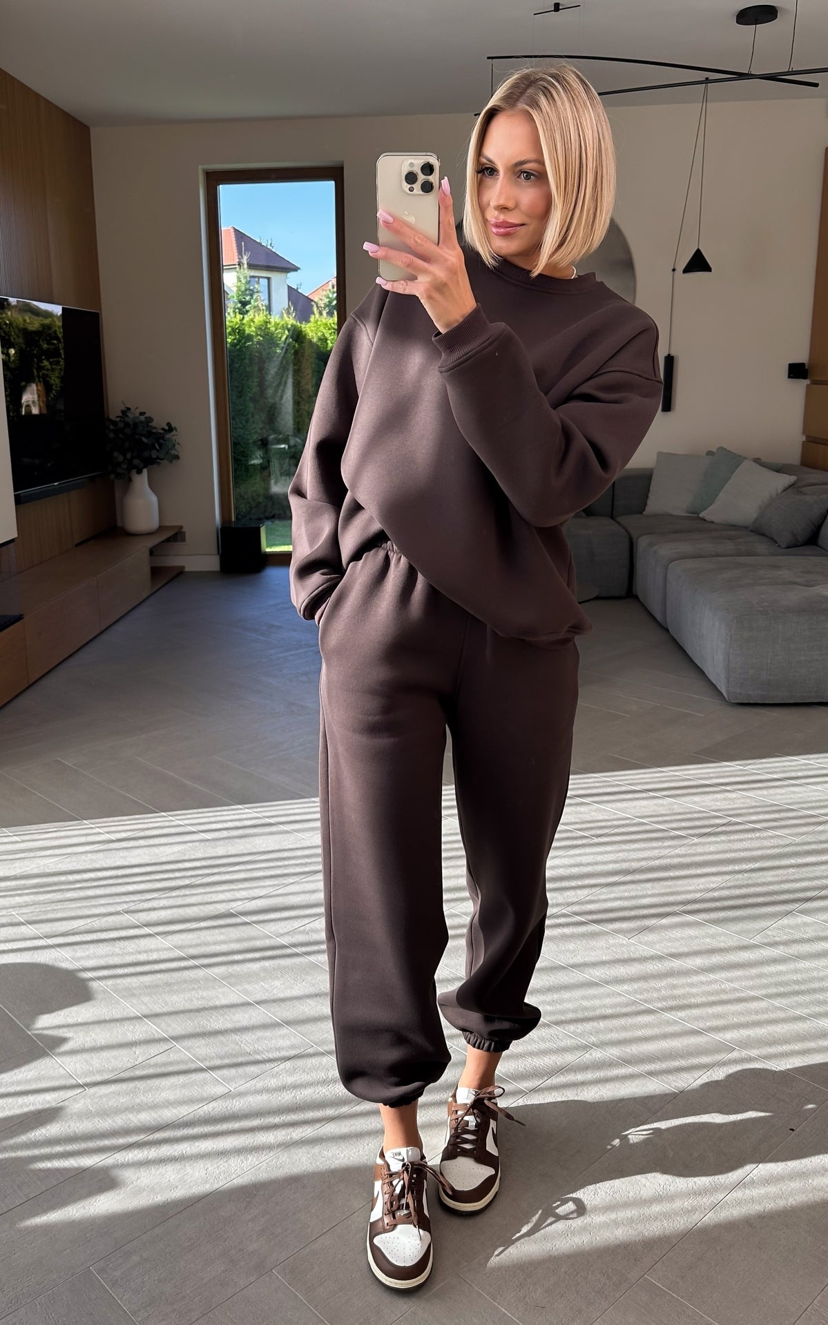 Completo Melange Caldo Baggy Zavella – il comfort che ti avvolge