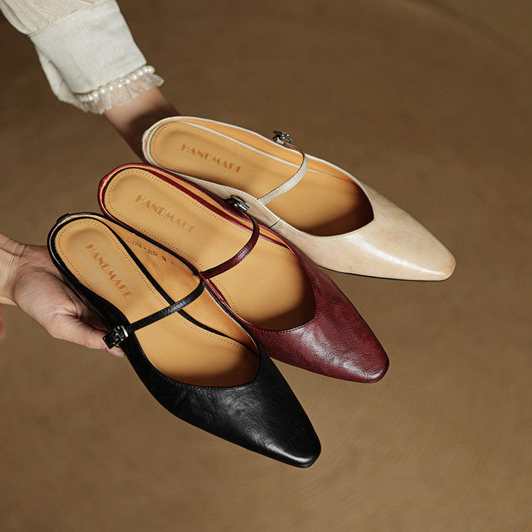 Orella – Mules in Vera Pelle