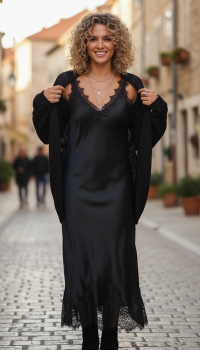 Abito con Spalline + Completo Casual con Blusa